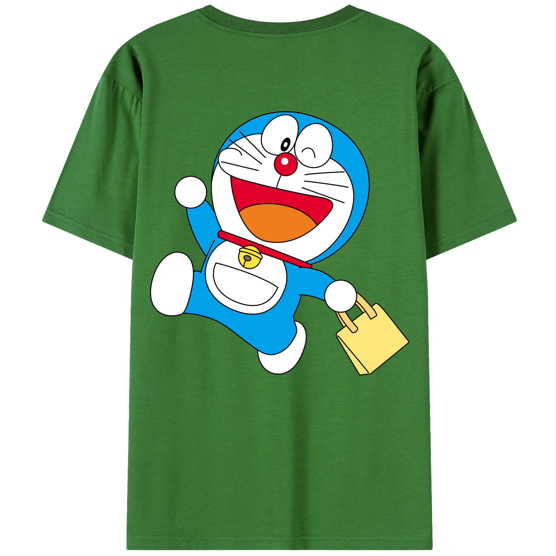 （画像用） ドラえもん Doraemon レディース半袖Tシャツ(バックプリント)